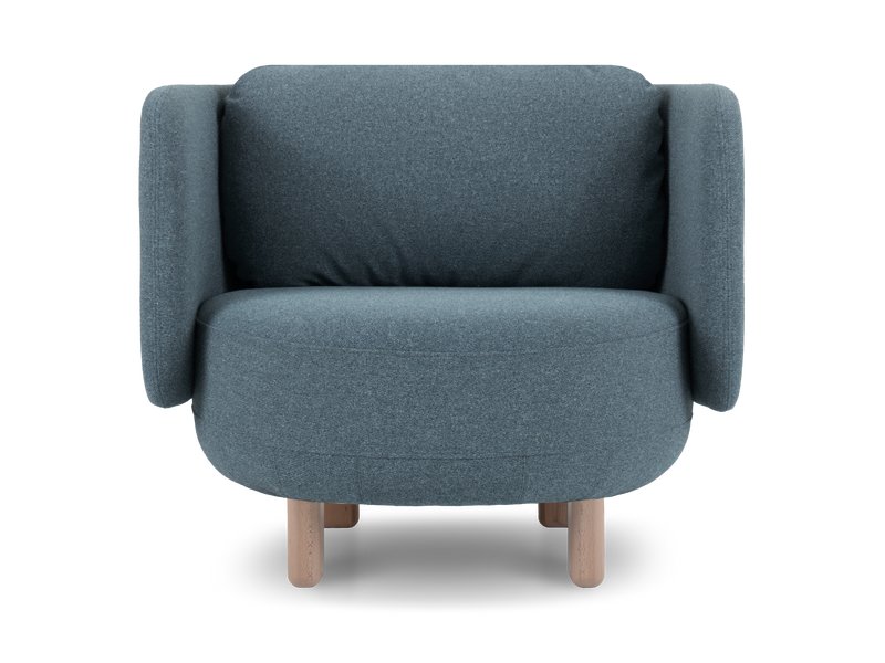 Кресло Тут Рядом Космос-1 Рогожка Голубой