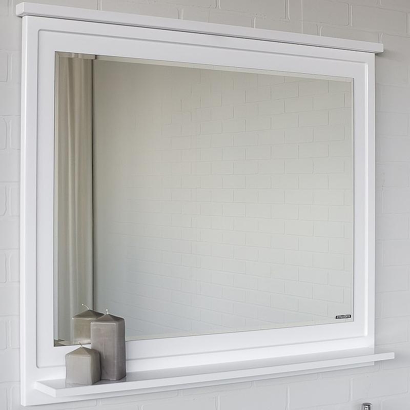 Зеркало Comforty Феррара 100 00004147993 Белый глянец