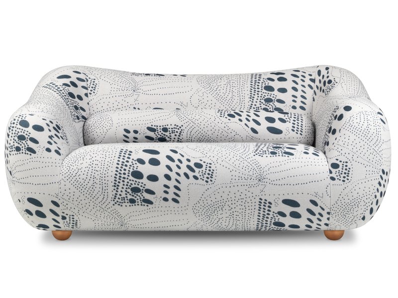 Диван прямой Тут Рядом Дом Серо-графитовый