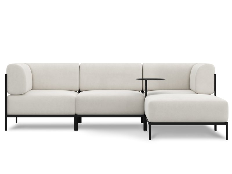 Диван модульный Нолан 4 Шенилл Белый