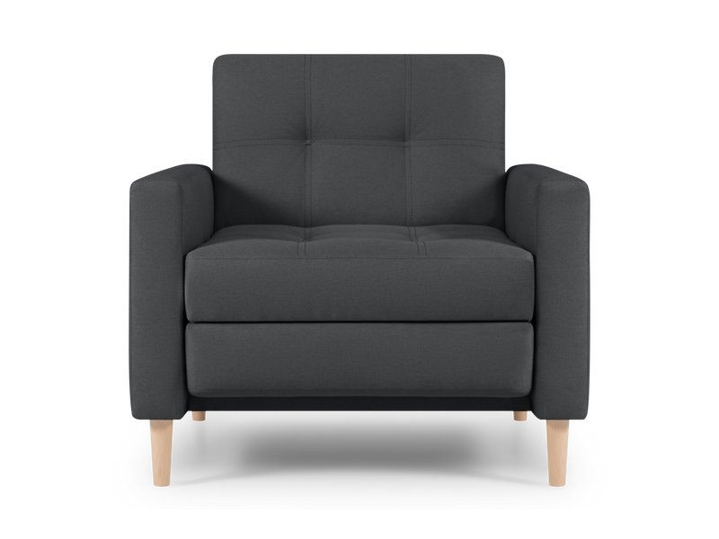 Кресло-кровать Нумо Мини Рогожка Графитовый