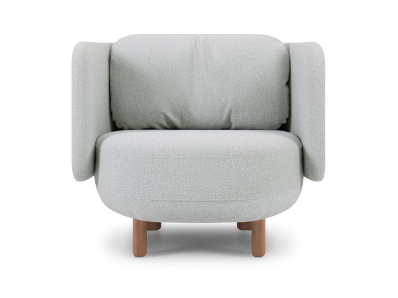 Кресло Тут Рядом Космос-1 Рогожка Серый