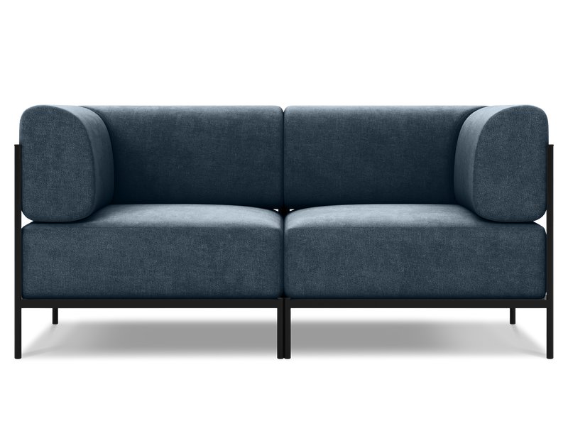 Диван модульный Нолан 1 Шенилл Синий