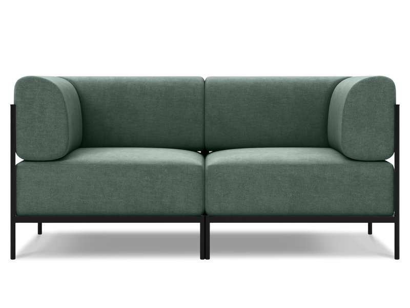 Диван модульный Нолан 1 Шенилл Зелёный