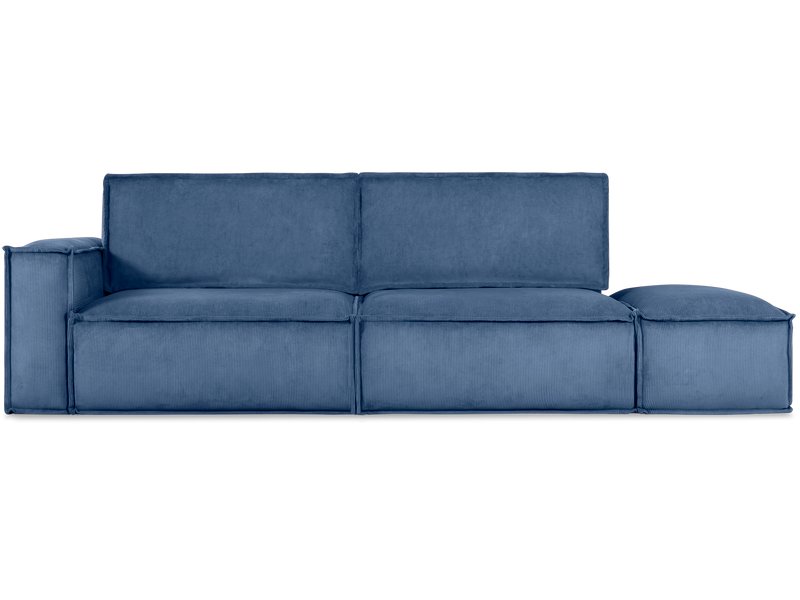 Диван модульный Этен Вельвет Синий