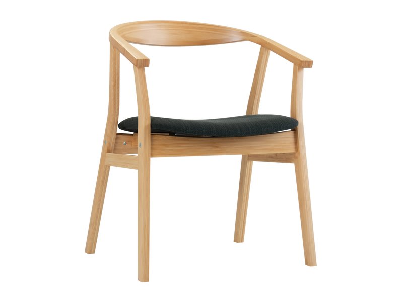 Стул Вирден Рогожка Графитовый/Натуральный