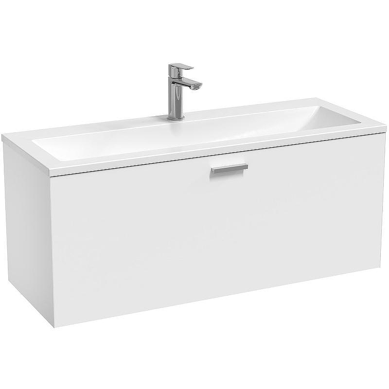 Тумба под раковину Ravak SD Clear II 80 X000001642 подвесная Белый глянец