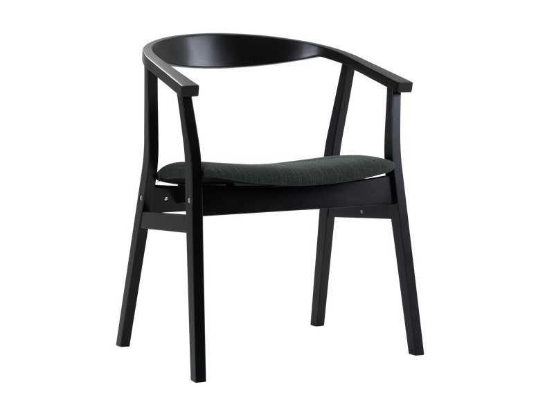 Стул Вирден Рогожка Графитовый/Черный