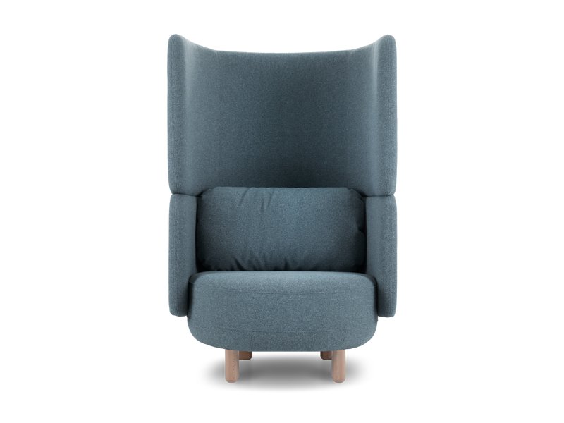 Кресло Тут Рядом Космос-2 Рогожка Голубой