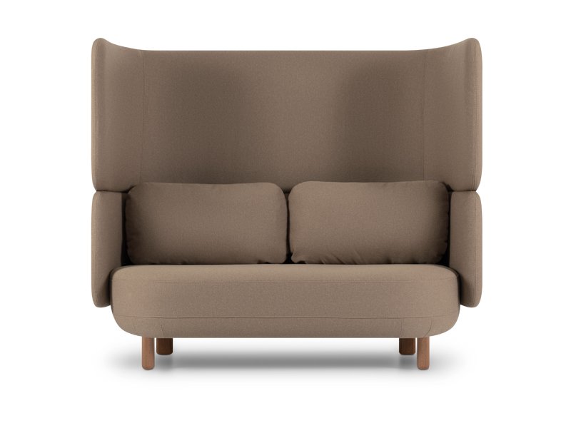 Диван прямой Тут Рядом Космос Рогожка Коричневый