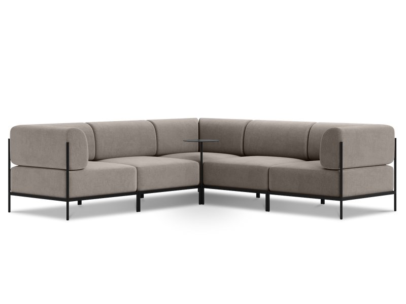 Диван модульный Нолан 5 Шенилл Латте