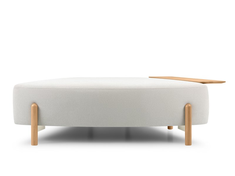 Угловое кресло Альди-6 Bucle White