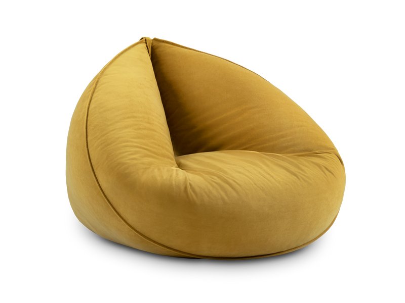 Кресло Тут Рядом Мечта Велюр Горчичный