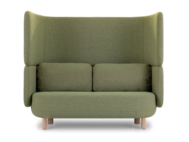 Диван прямой Тут Рядом Космос Рогожка Оливковый