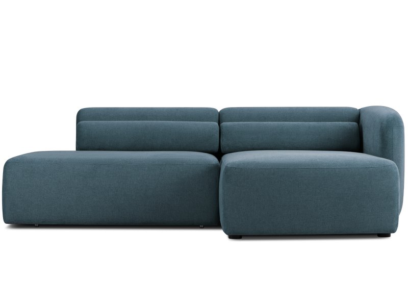Диван угловой Вайвел-П Шенилл Синий